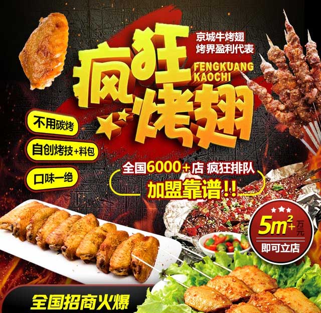 漳县奥尔良烤翅